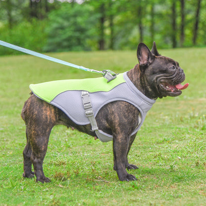 Summer Pet Dog Cooling Vest Heat Resistant Cool Dogs Clothes Breathable Sun-proof Clothing For Small Large Dogs Outdoor Walki