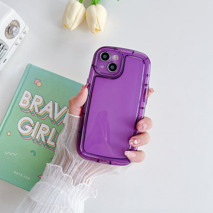 Applicable Soap Phone Case Transparent Soft Shell Fine Hole f65f69f8 acd6 4f03 9c60 ee81e5b6d908