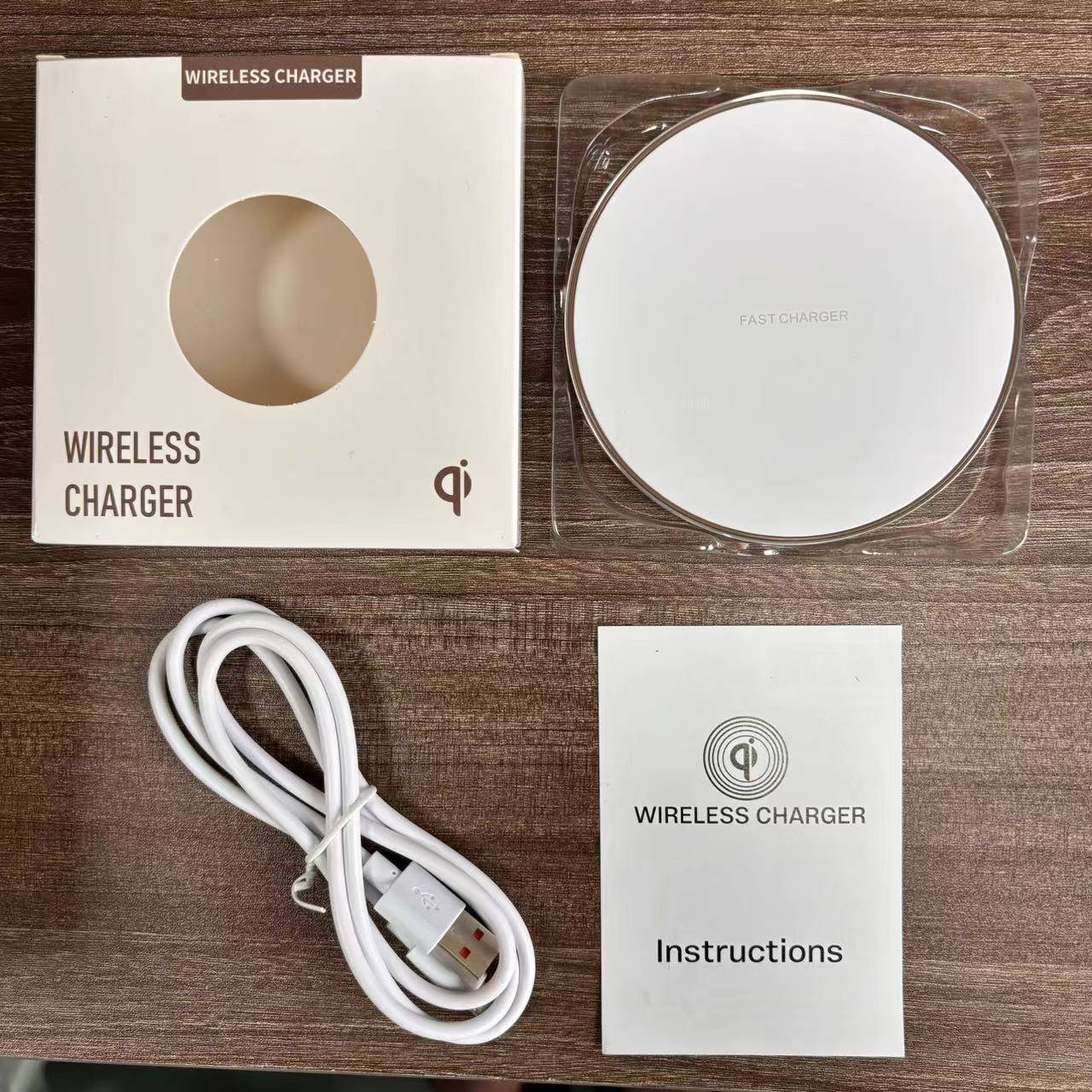 Wireless Phone Charger Disc Aluminum Alloy - 图片 12