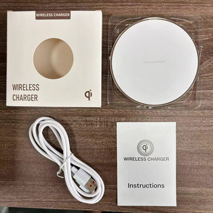 Wireless Phone Charger Disc Aluminum Alloy - 图片 12