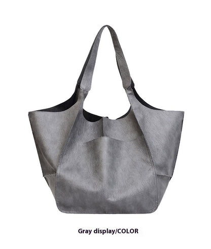 Women's Fashionable Simple Soft Leather Large Capacity Handbag f668f65f f819 44a9 91a6 866d5f6d45a9 trans