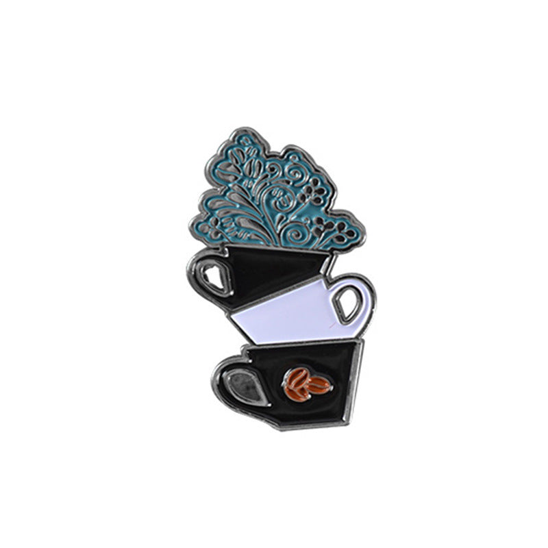 Design Barista Badge Cafe Ornament Souvenir Barista Brooch Gift f676441e 01aa 4ea0 a0db 41b9d7a8a201