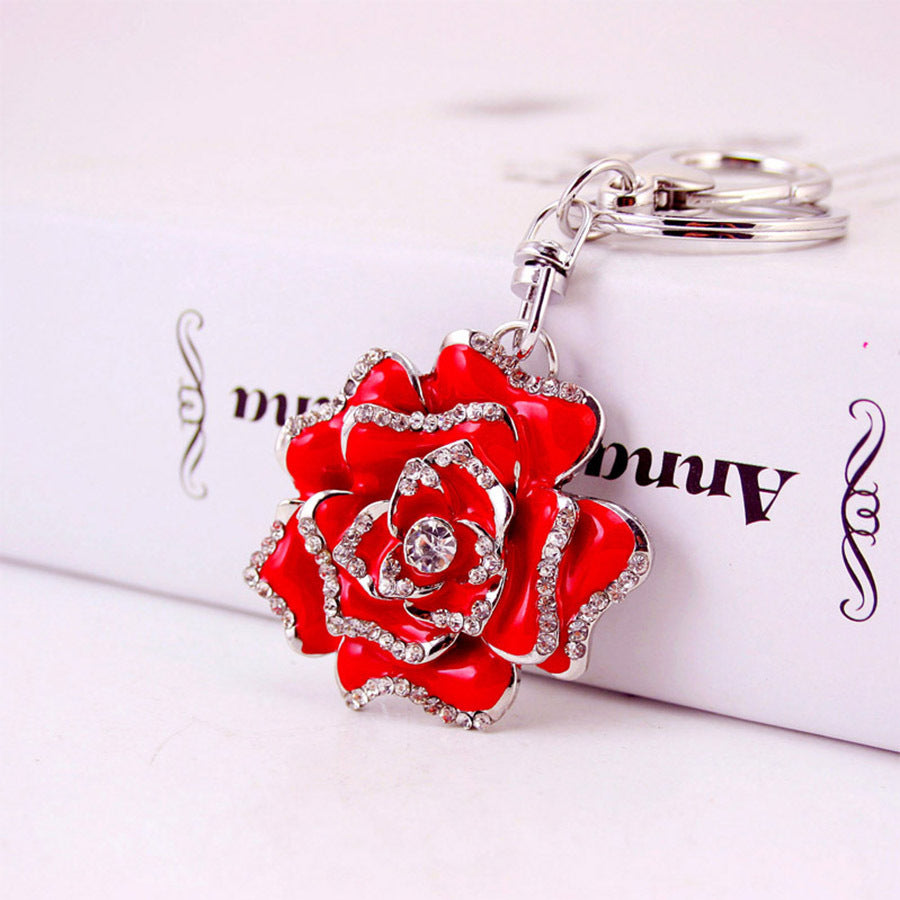 Flower Metal Pendant Key Chain f67d83c3 a52e 4c58 83de d25b311c5de9
