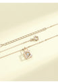 Heart Lock Smart Necklace Female Fashion Short Pulsatile Heart Jeweled Pendant Ornament Wholesale f6867245 772e 4c1d 83f6 4dd