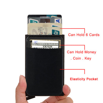 Men's Anti-theft Brushed Metal Wallet Ultra-thin f6b96ef6 82b5 4af5 a295 6852d0ae6ae1
