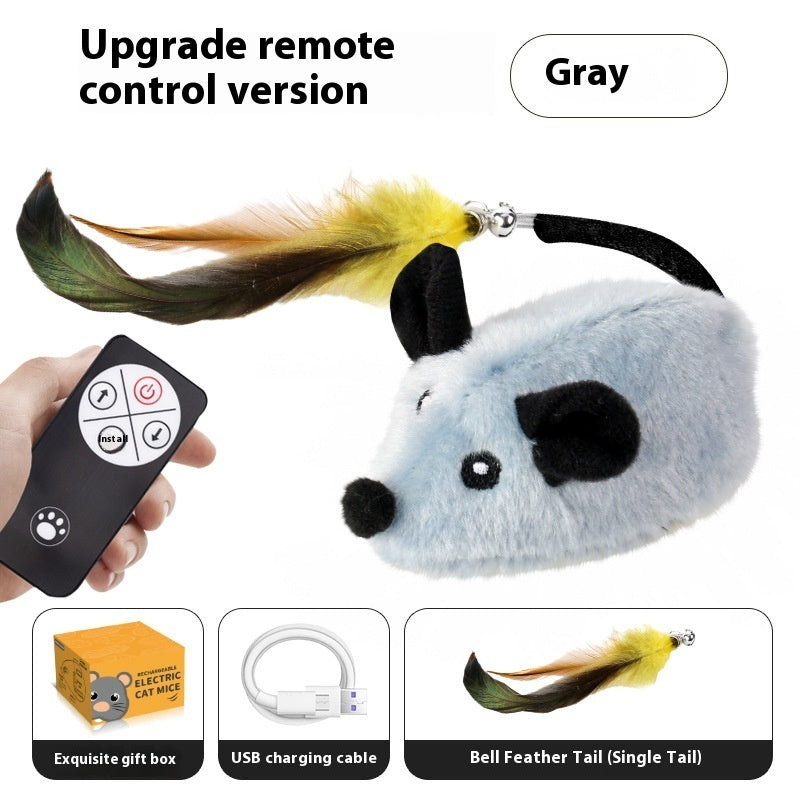 Intelligent Charging Simulation Electric Little Mouse Cat Teaser Toy f6cf833c 1e07 479e 9af8 297eddf1c48d trans