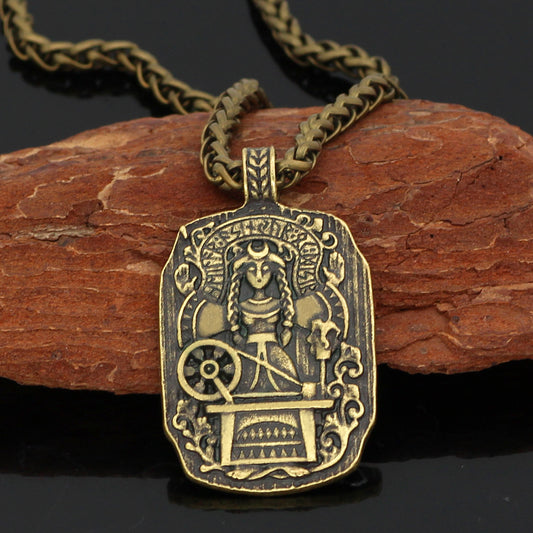 Nordic Culture Series Pendant Guardian Totem Angel Necklace f6e4dcd6 fe56 40df 80e7 58aaa2283a92