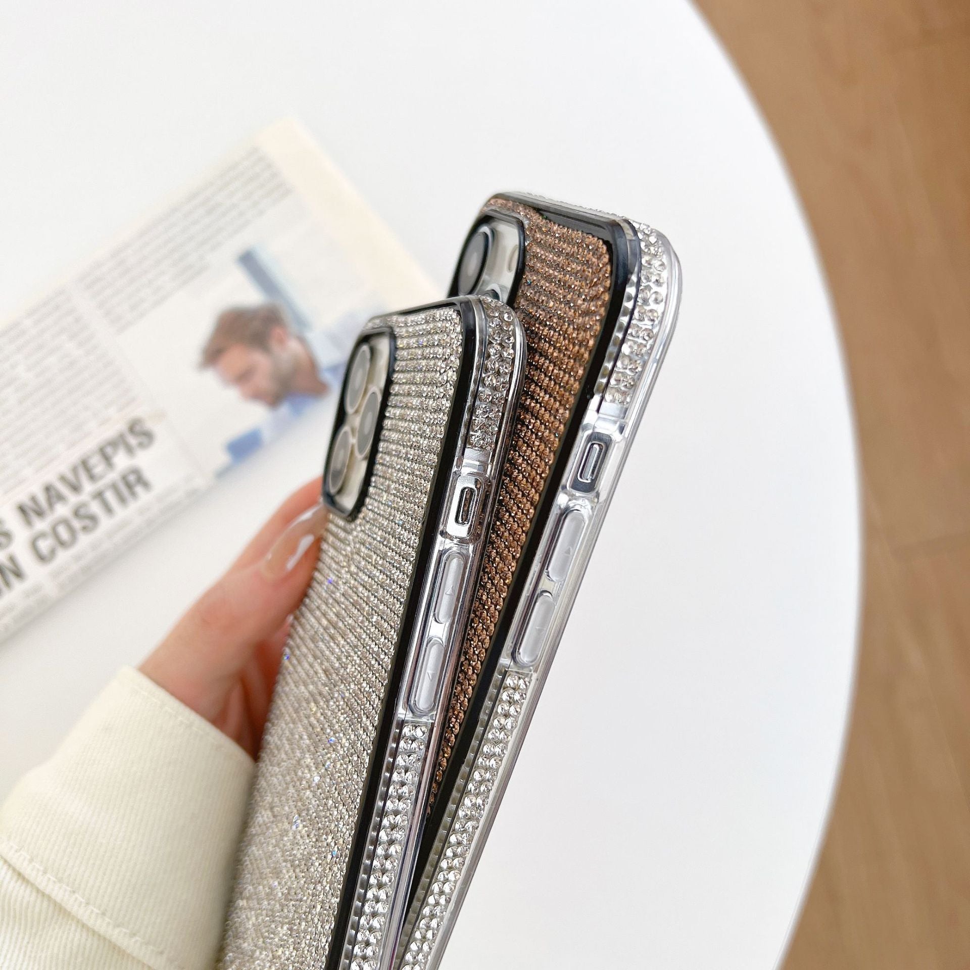 Mobile Phone Case Diamond-encrusted Anti-fall f6e5533f 6dc6 4a5f b998 48743ec3988a