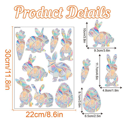 Rainbow Prism Electrostatic Glass PVC Decorative Colorful Window Stickers f6e83678 baee 4e27 a939 5da025d568d7