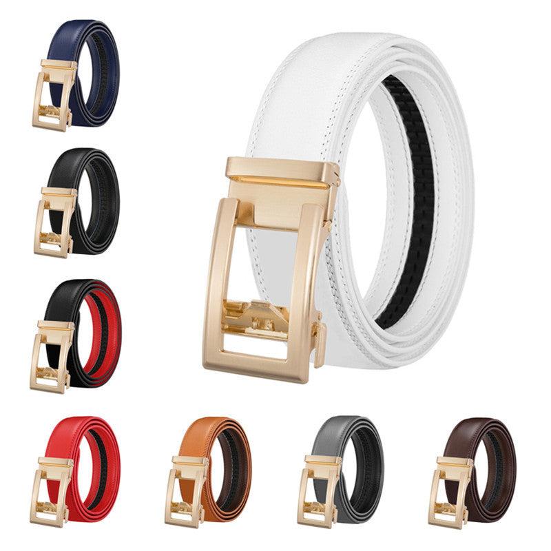 Men's Leather Belt Automatic Buckle f6ff04a1 b2ea 4af4 8824 f3fad744b1e8