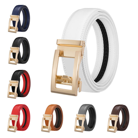 Men's Leather Belt Automatic Buckle f6ff04a1 b2ea 4af4 8824 f3fad744b1e8