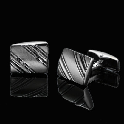 Men's Shirt French Cufflinks High Quality Enamel Vintage Pattern Laser Metal Cube Cufflinks f7059172 d6f3 48ce 982c a63277ae9