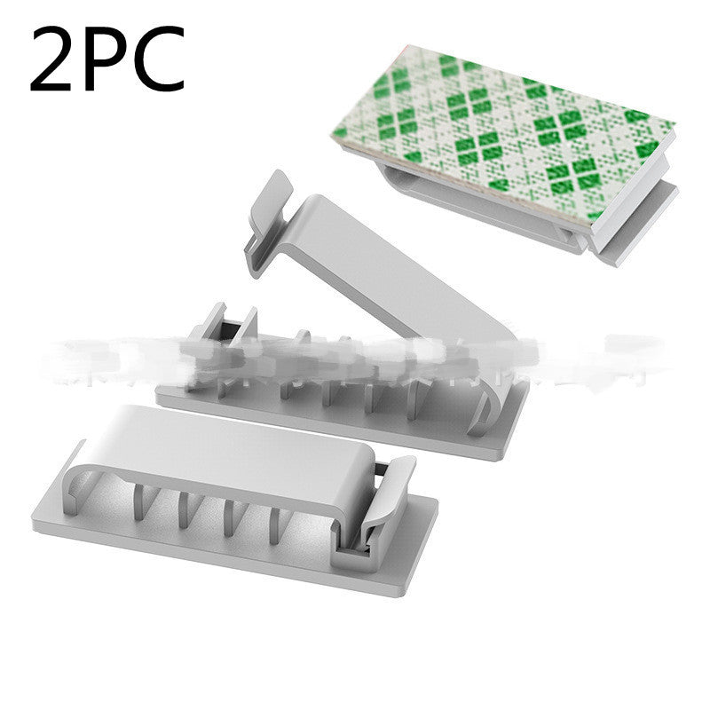 Home Portable Storage Cable Organizer Fixing Clip - 图片 17