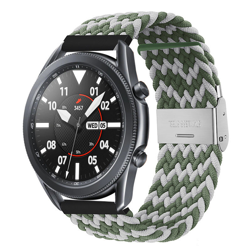 Simple Solid Color Buckle Woven Nylon Watchband f7288bcf 969a 431a b38a 144a8c875ac1