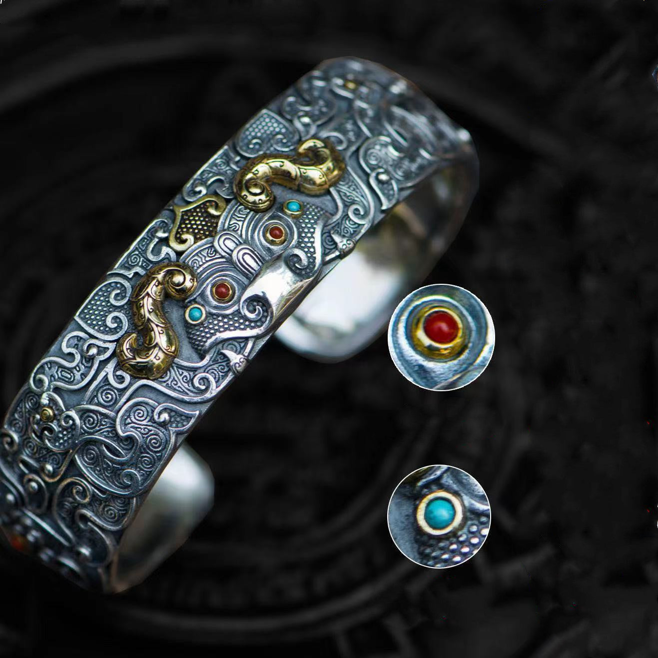 Chinese Style Domineering Bracelet Bracelet Jewelry f74694ff aed8 4f5d ae4e b69214a68645