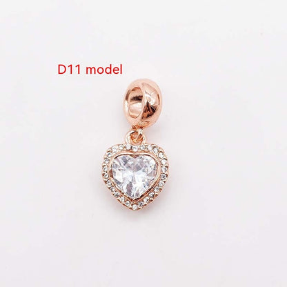 Copper Plating 14K Gold Large Hole Spacer Bead Can String Leather Rope Bracelet Pendant f74e2fc3 b7eb 4849 9711 653be1f9b53d 