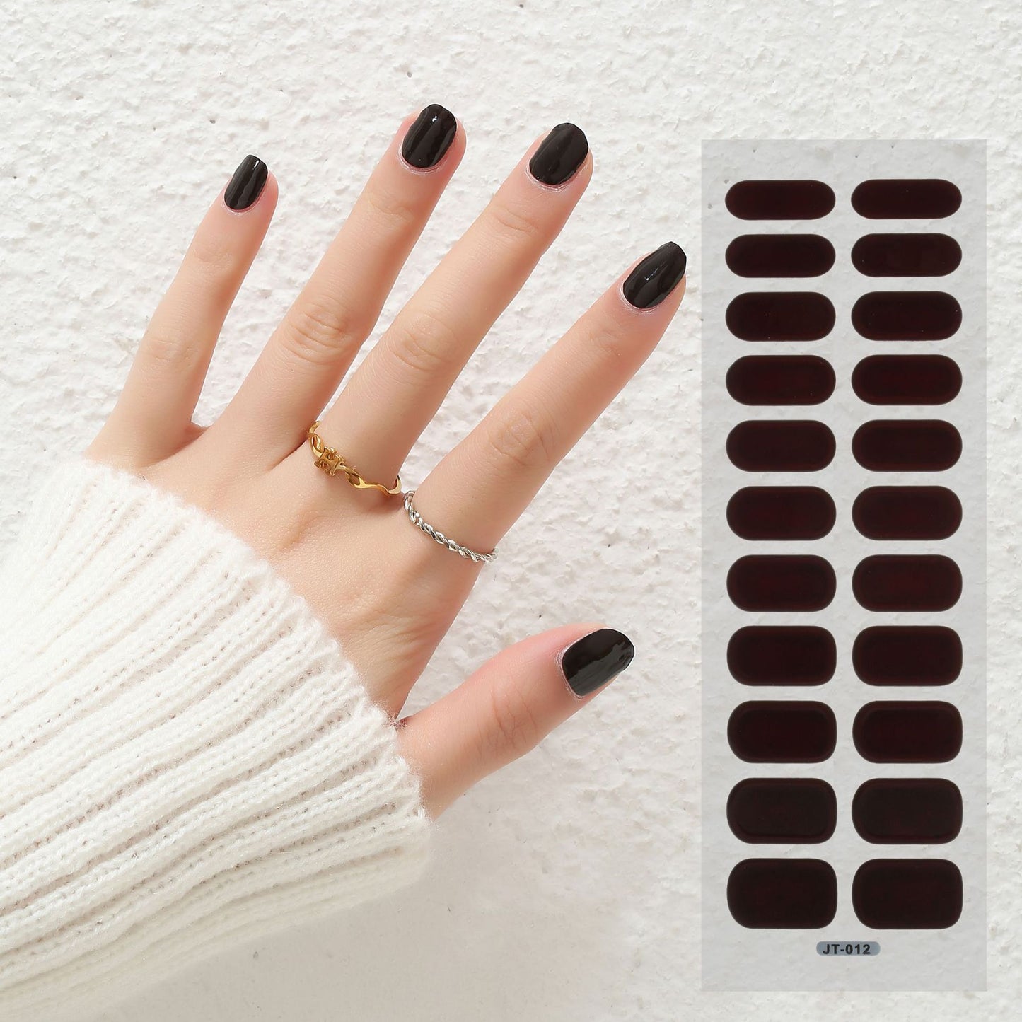 Thermal Semi-curing Nail Beauty Full Stickers Phototherapy Gel f76839ba 793b 4a22 918d ba9e83e10266