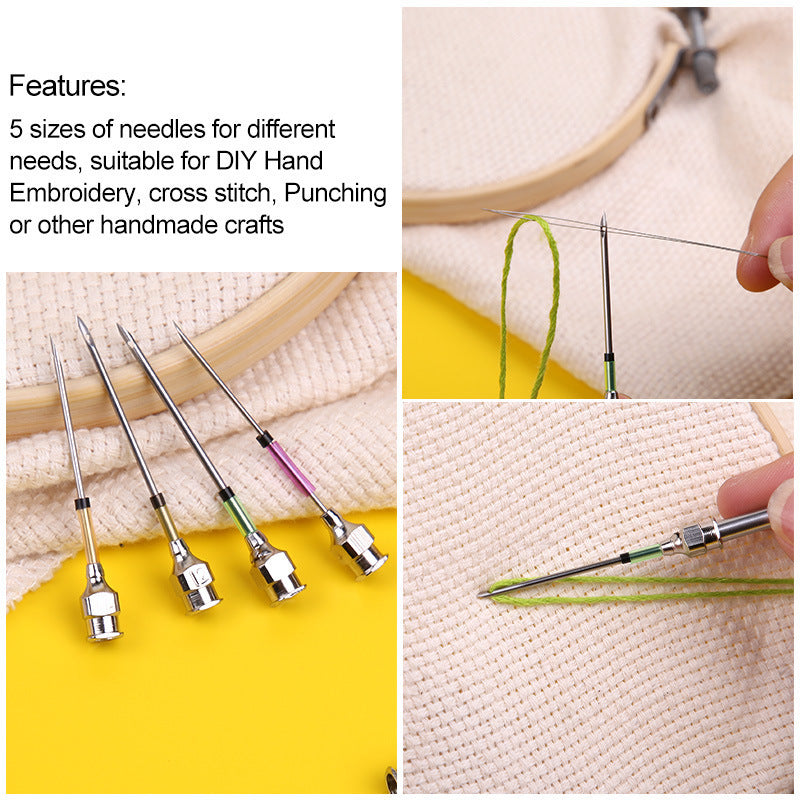 Simple Replaceable Plug Full Model Embroidery Stamp Needle Poke f76d3b70 b7ec 44e4 a9bf ddc351e317bb