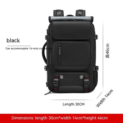 Backpack Leisure Travel Large Capacity Men's Backpack Waterproof Computer Bag f779e7db eada 40fe a535 7cf174bb2080