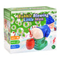 Electric Santa Claus Bubbles Machine Blowing Bubbles Music Light Entertainment Toy Prank Funny Ornament Christmas Gifts Chris