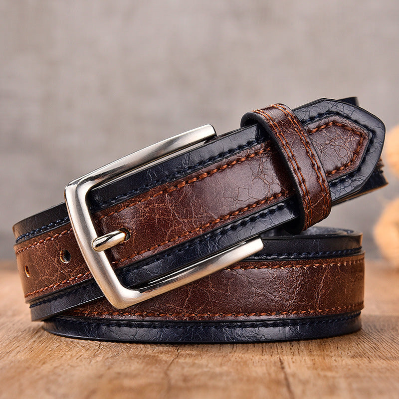 Color Matching Men's Casual Belt f78b9b61 c678 4ef1 bea8 20f7dbde8c9b