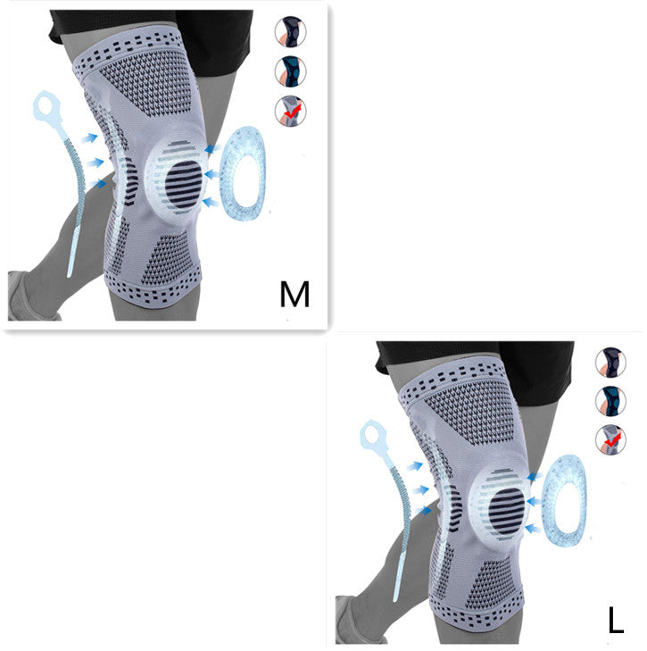 Outdoor Basketball Protective Half Moon Knee Pads f78ca0a2 e001 472e a1c3 3b354605bc09