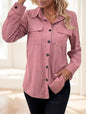 Button Front Flap Pockets Jacket f78cdce0 191e 4f98 83fa 3f885202b237
