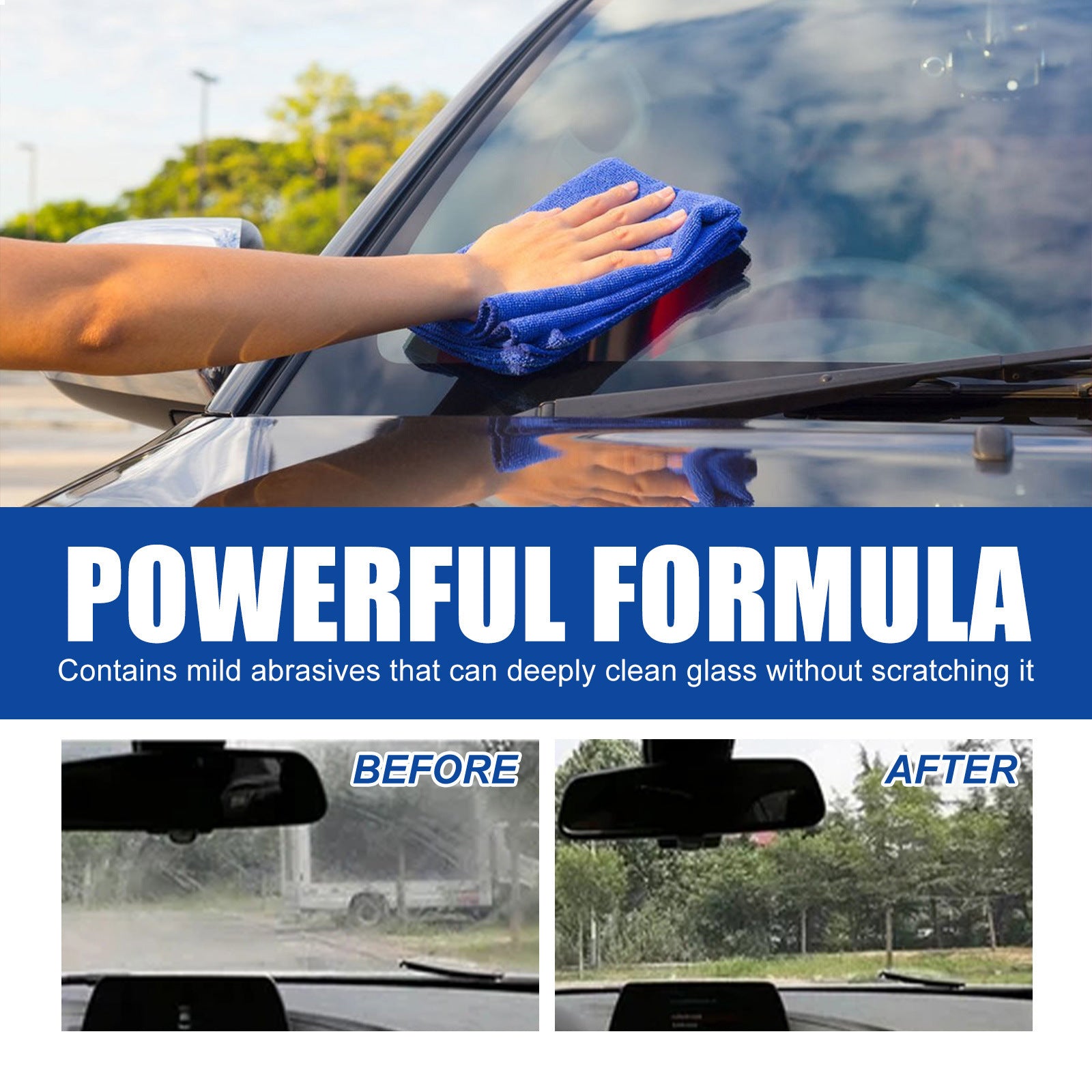Car Window Glass Cleaning Stain Oil-removing Film Cleaner f7915638 d908 47ca b34d fd8e66f080c0