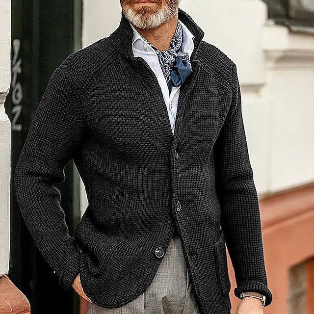 Fashionable Knitted Sweater Men's Coat f7946e46 565c 46ed 902e 2dbea5841738