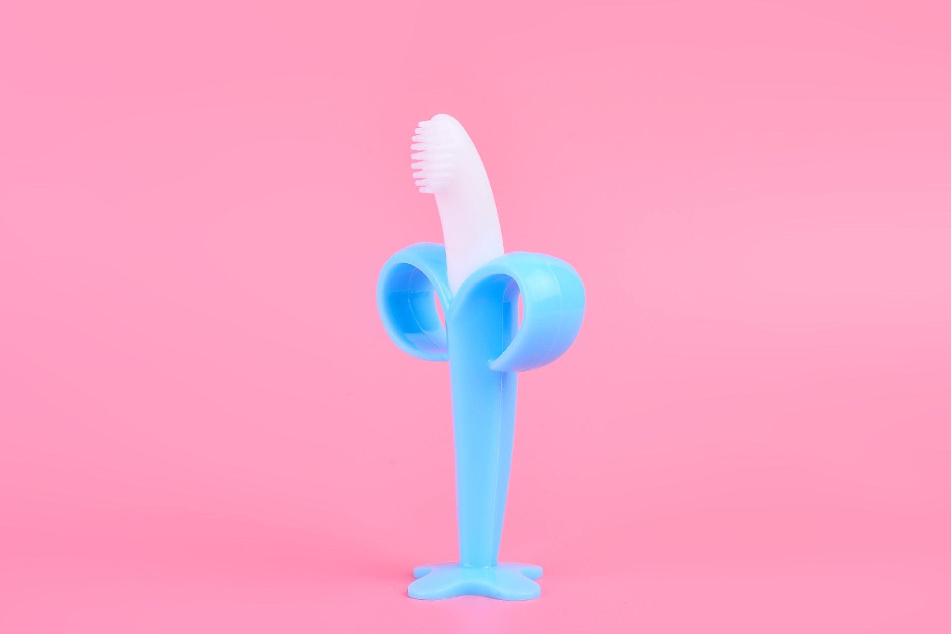 Wholesale Three-dimensional Banana Teether Baby Teething Stick Baby Nipple Molar Teether Banana Toothbrush f79d07c7 64b5 49ad