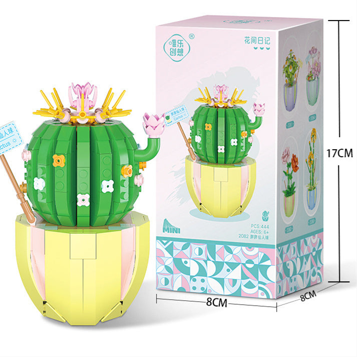 Building Block Puzzle Toy Eternal Flower Potted Mini Succulent Potted Plant f7cdba38 6782 44e2 bb6b 0043b6497654 67a4add6 6e8