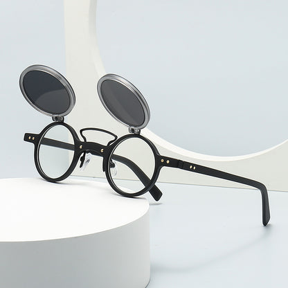 Sun Glasses Round Beige Frame f7cfe2af f8a9 4873 a4b3 3700e95666d4