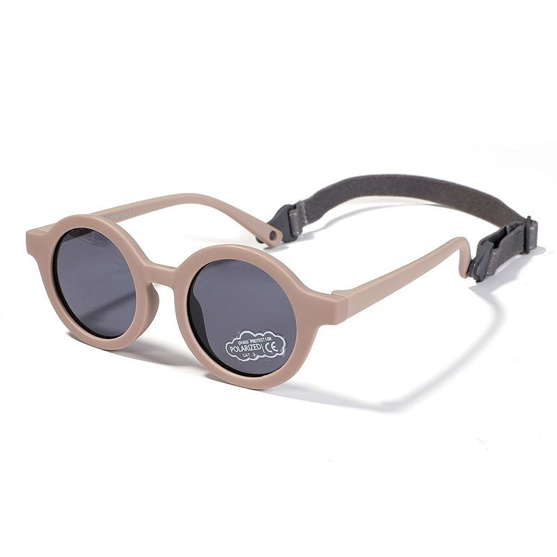 Children's Silicone Sunglasses 0-3 Years Old Children Cute f7d7b80a 42a1 4ea9 87ce 0ce19eb1a284