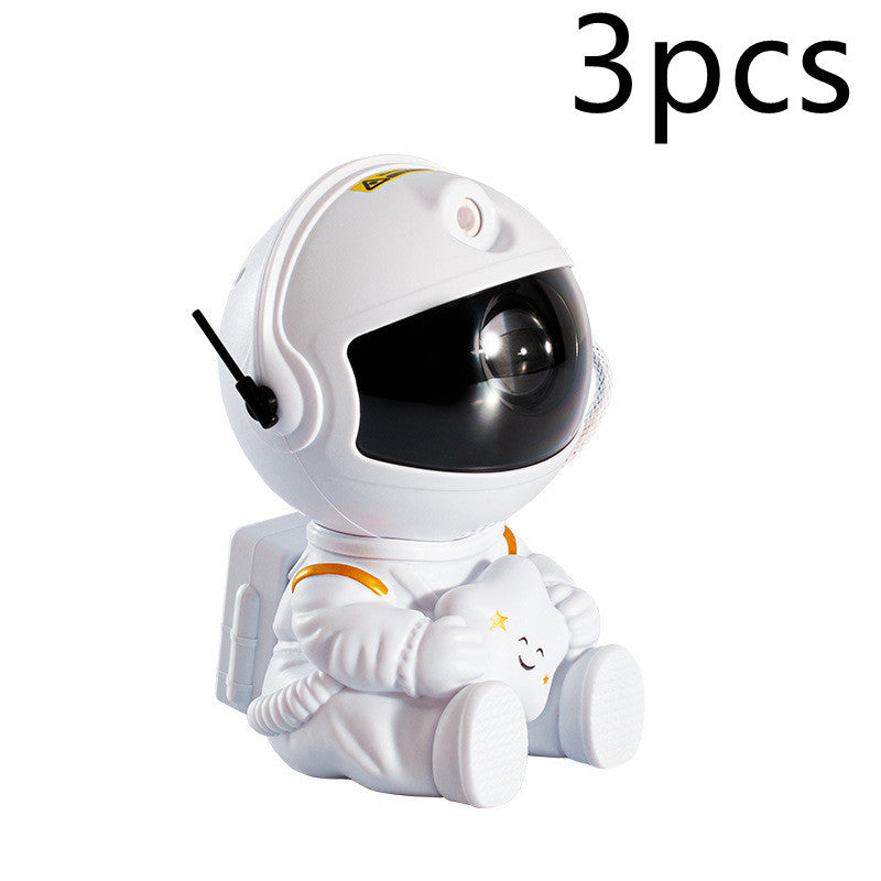 Mini Version Of Astronaut Star Projection Lamp Creative Gift Atmosphere Decorative Lamp Colorful Flowing Starry Night Light f
