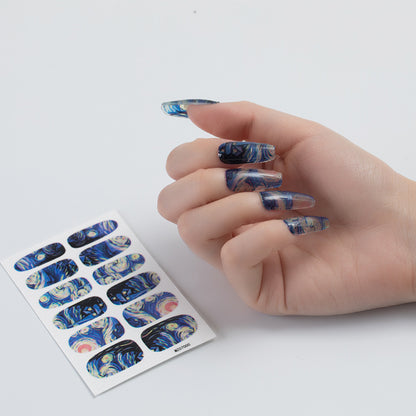 Nail Sticker European And American Oil Painting Art f7e45e47 3e35 4f04 b1b6 e2edb6ce3027