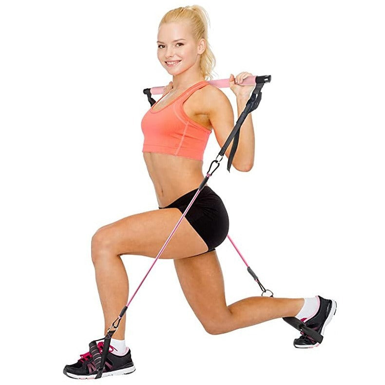 Women's Rope Stretch Fitness Stick 11-piece Set f7e91eed f607 413f a31e ed2551b58c6a