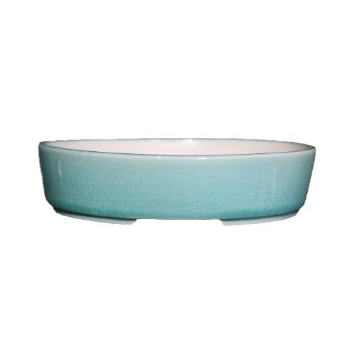 Desktop Oval Ceramic Purple Clay Flowerpot f7f6bc15 b3a8 4c6f 9e75 246a862ad56c