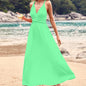Multiple Wear Multi-rope Cross Strap Backless Sexy Dress