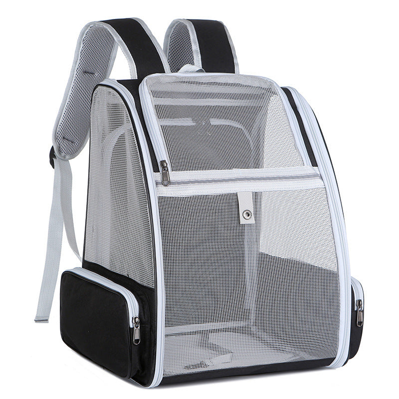 Breathable Pet Backpack Out Shoulder Cat Bag f81d4772 94b2 4770 b14d 578bb85be4b7