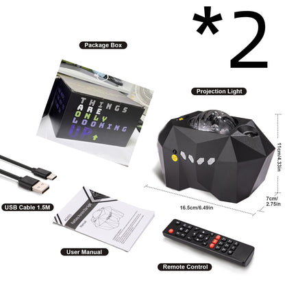 Usb Water Pattern Bluetooth Music Ocean Star Projector Lamp f8215a69 1810 4728 968f 3933ab19cf2a