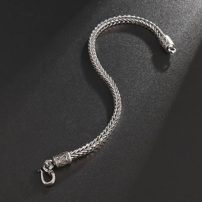 Men's Retro Stainless Steel Ins Style Personalized Bracelet f83f6165 d4ba 4c2d 8485 c965a24ac157