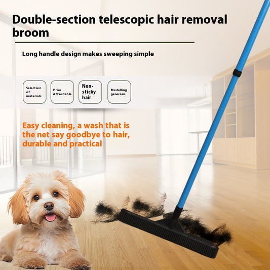 Double-section Retractable Rubber Pet Cleaning Hair Removal Broom f845d052 25fc 4eba 915f 2b971635b922 trans