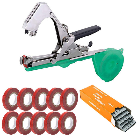 Orchard Branch Binding Machine Accessories Tomato Cucumber Ending Device Set Vine Binding Machine Knot 10 Bandage 1 Box Nail 