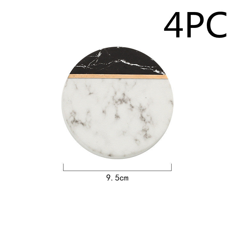 Nordic Phnom Penh Marbled Coaster Creative Ceramics f87d1126 ec21 4976 8541 d6a1e1eb126e
