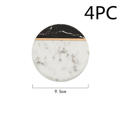 Nordic Phnom Penh Marbled Coaster Creative Ceramics f87d1126 ec21 4976 8541 d6a1e1eb126e