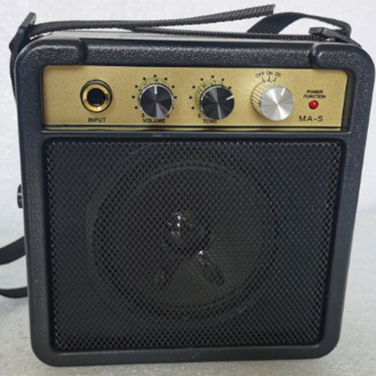Portable Electric Wooden Guitar Audio Amplifier Mini Playing And Singing Retro Roadshow f88f0040 30d4 4ced 9dd6 e81508672d61