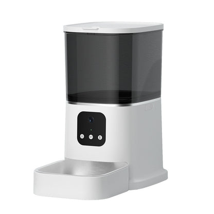 Pet Automatic Feeder Large Capacity Smart Voice Recorder APP Control Timer Feeding Cat Dog Food Dispenser With WiFi Pet Bowl 