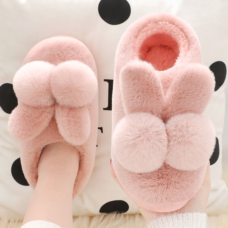 Women's Winter Platform Non-slip Warm Cute Interior Home Plush Shoes f8960202 5d77 4cf8 bf26 68cced445214