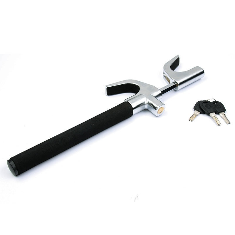 Motor Steering Wheel Lock Car Adjustable Telescopic Security Lock Safety Lock Car Safety Hammer f89b8080 5e9a 47a0 a24e 524ae