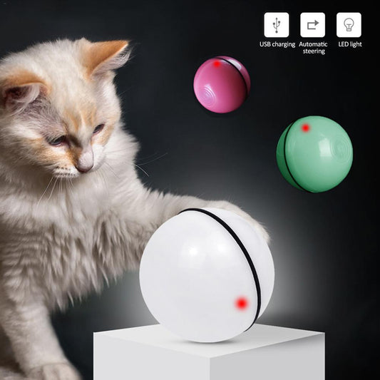 LED Laser Electronic Rolling Pet Funny Cat Toy Ball f8b4af5c bb82 41a4 ba50 bbe0fb94aef2